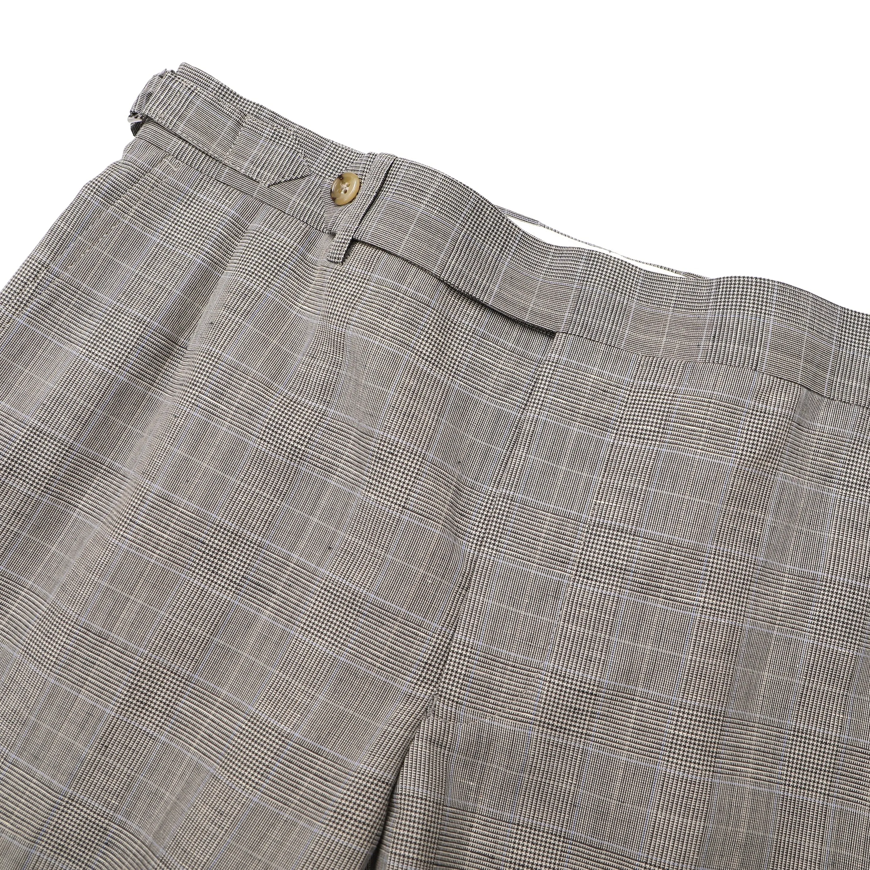 WOOL LINEN TROUSERS - K.KNOLL