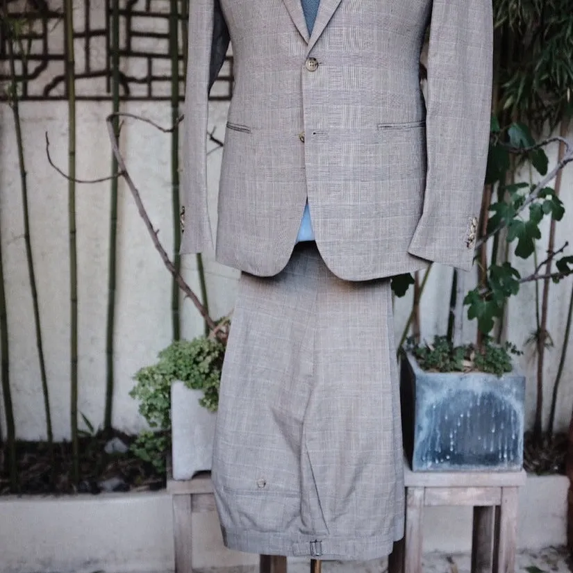 WOOL LINEN TROUSERS - K.KNOLL